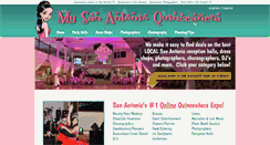 Desktop Screenshot of es.sanantonioquinceanera.com